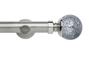 Rolls 35mm Neo Mosaic Ball Metal Eyelet Pole Stainless Steel - Thumbnail 1