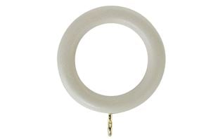 Rolls Honister 35mm Wooden Curtain Pole Stone - Thumbnail 2