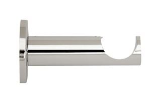 Rolls 35mm Neo Oak Bullet Chrome Wooden Eyelet Pole - Thumbnail 2