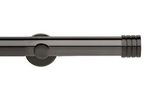 Rolls 35mm Neo Stud Metal Eyelet Pole Black Nickel