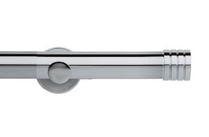 Rolls 35mm Neo Stud Metal Eyelet Pole Chrome - Thumbnail 1