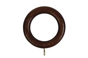 Rolls 35mm Woodline Wooden Rings Dark Oak - Thumbnail 1