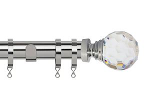 250cm Curtain Poles In Metal Curtain Pole Store