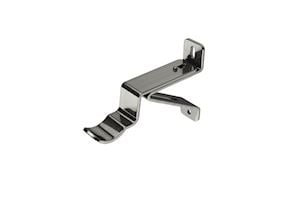 Swish 35mm Wall Fixed Passing Bracket Satin Steel