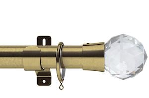 Swish Design Studio Prisma 35mm Metal Bay Window Curtain Pole Set