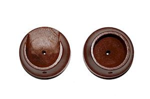 Rolls 35mm Woodline Rosewood Recess Bracket