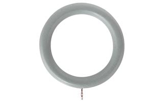 Rolls Honister 50mm Wooden Curtain Pole Pale Slate - Thumbnail 2