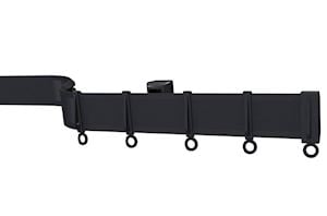 Speedy Streamline Coiled Track Black Plastic - Thumbnail 1