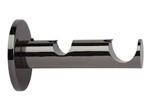 Rolls 19/28mm Neo Metal Double Bracket Black Nickel