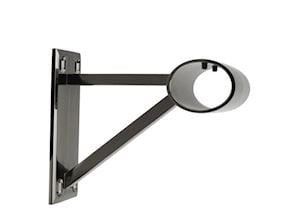Rolls Neo 28mm End Bracket Black Nickel