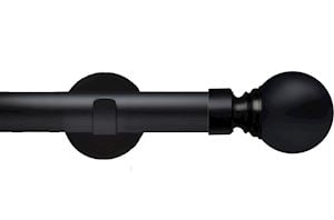 Speedy 35mm Globe Eyelet Pole Black