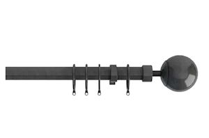 Speedy 22-25mm Finesse Ball Extendable Curtain Pole Gun Metal - Thumbnail 1