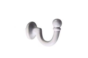 Palma Tie Back Hooks White