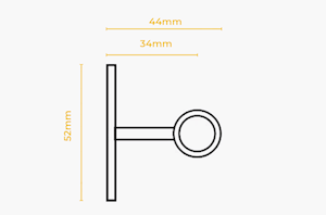 Artisan 12mm Cage Black Wrought Iron Curtain Pole - Thumbnail 4