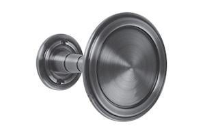 Rolls Galleria Brushed Silver Curtain Holdback