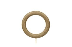 Hallis 35mm Origins Fossil Ball Shale Wooden Curtain Pole - Thumbnail 2