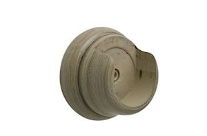 Hallis 35mm Origins Millstone Grey Wooden Recess Bracket