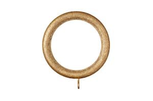 Rolls 55mm Museum Dune Wooden Curtain Pole Antique Gilt - Thumbnail 2