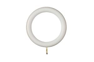 Rolls 45mm Museum Wooden Rings Cream Gold Wash - Thumbnail 1