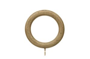 Hallis 45mm Origins Fossil Ball Shale Wooden Curtain Pole - Thumbnail 2