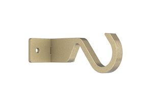 Hallis Arc 25mm Soft Brass Ceiling Bracket