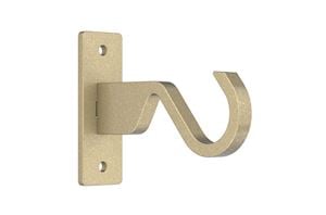 Hallis Arc 25mm Soft Brass Bracket