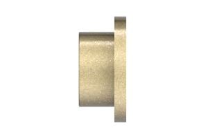 Hallis Arc 25mm Soft Brass Disc Finial