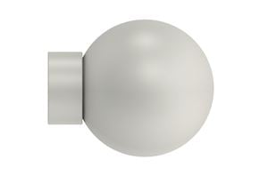 Hallis Arc 25mm Warm Grey Ball Finial