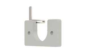 Hallis Arc 25mm Warm Grey Recess Bracket