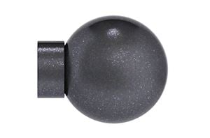 Hallis Arc 25mm Gunmetal Ball Finial