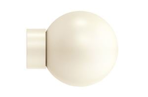 Hallis Arc 25mm Linen Ball Finial