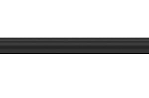 Hallis Arc 25mm Black Pole Only