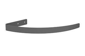Hallis Arc Lead Metal Curtain Holdback