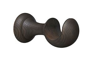 Hallis Eden 35mm Umber Ball Wooden Curtain Pole - Thumbnail 2