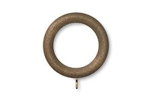 Hallis Eden 35mm Sisal Wooden Rings - Thumbnail 1