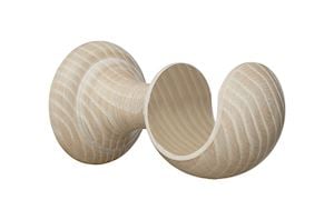 Hallis Eden 45mm Oatmeal Wooden Bracket - Thumbnail 1