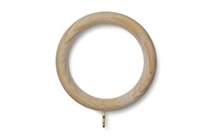 Hallis Eden 45mm Oatmeal Wooden Rings - Thumbnail 1