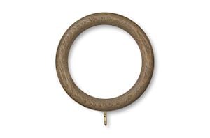 Hallis Eden 45mm Sisal Wooden Rings - Thumbnail 1