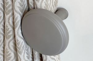 Jones Shore Wooden Curtain Holdbacks Clay - Thumbnail 2