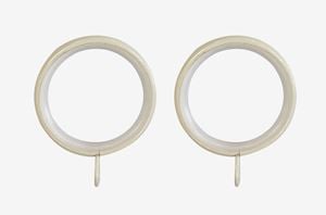 Laura Ashley 28mm Swirl Curtain Pole Cream - Thumbnail 4