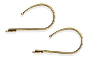Laura Ashley Antique Brass Ball Curtain Holdback