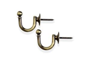 Laura Ashley Antique Brass Classic Tieback Hook