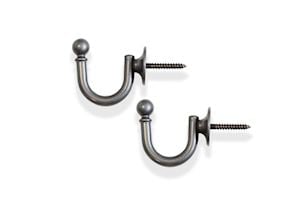 Laura Ashley Grey Classic Tieback Hook - Thumbnail 1