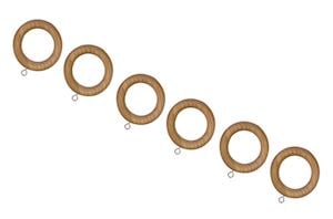 Laura Ashley Haywood 35mm Honey Wooden Rings