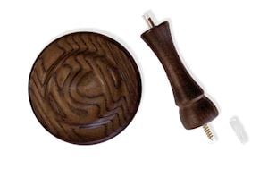 Laura Ashley Haywood Dark Chestnut Curtain Holdback - Thumbnail 1