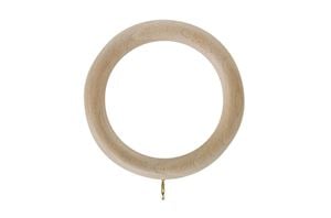 Rolls 50mm Unfinished Wooden Curtain Pole - Thumbnail 2