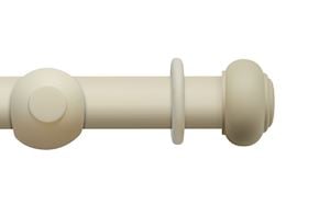 Rolls 55mm Modern Country Button Pearl Wooden Curtain Pole