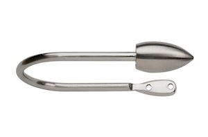 Rolls Neo Bullet Stainless Steel Curtain Holdbacks