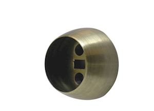 Rolls 28mm Neo Recess Bracket Spun Brass