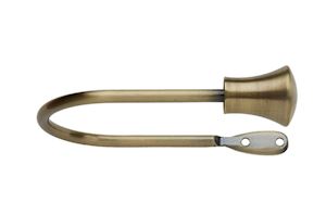 Rolls Neo Trumpet Spun Brass Curtain Holdbacks